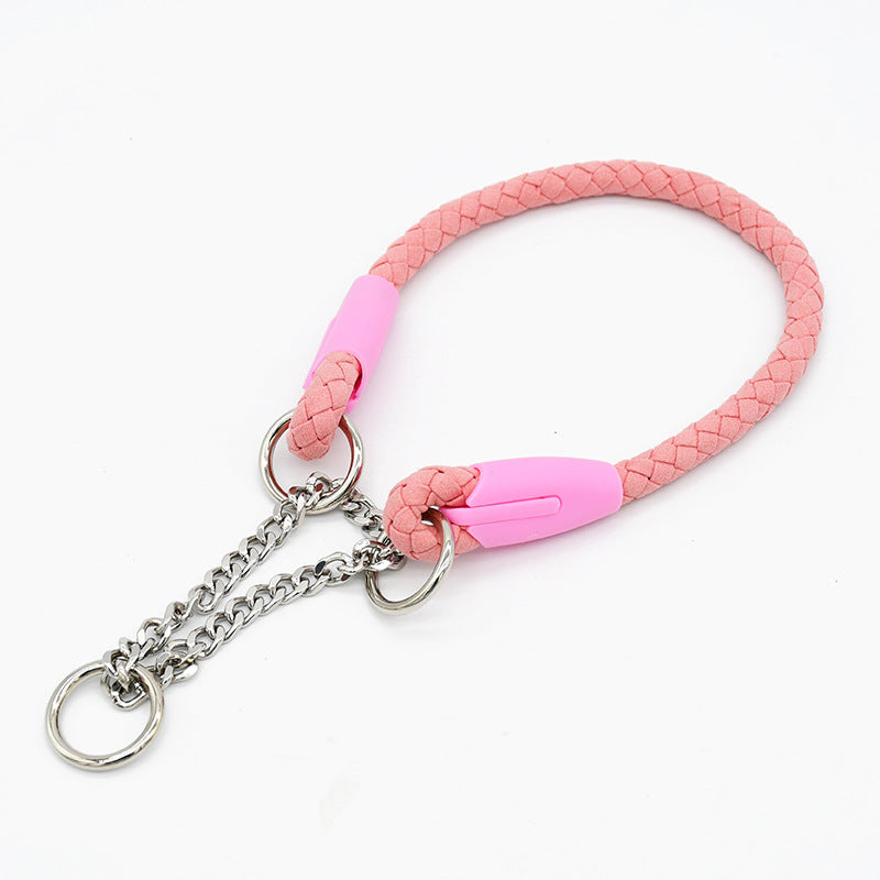 No Pull Microfiber Dog Collar