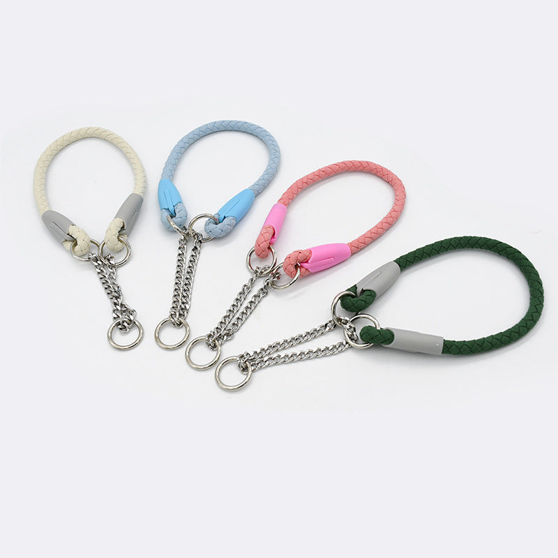 No Pull Microfiber Dog Collar
