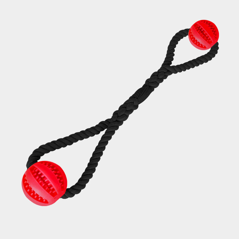 Chewable Rope Treat Cotton Ball Dog Toy