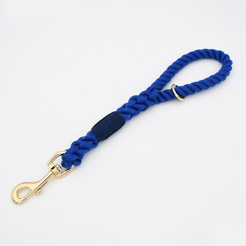 Heavy Canvas Dog Leash No Pull Hand Woven