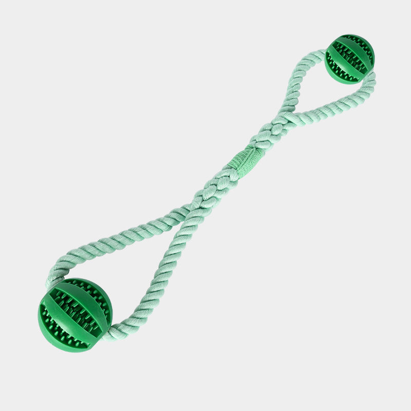 Chewable Rope Treat Cotton Ball Dog Toy