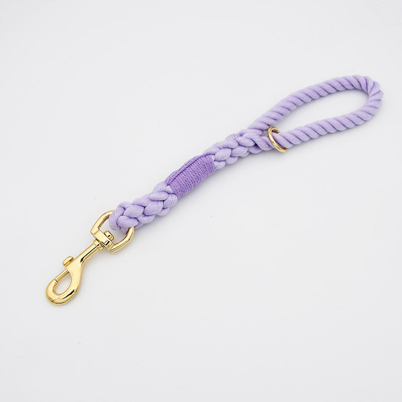 Heavy Canvas Dog Leash No Pull Hand Woven