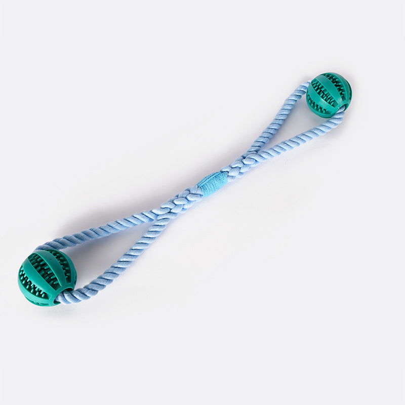 Chewable Rope Treat Cotton Ball Dog Toy