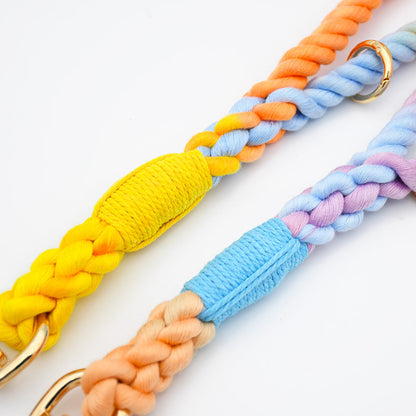 Heavy Canvas Dog Leash No Pull Hand Woven