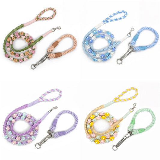 Floral No Pull Dog Set Poly