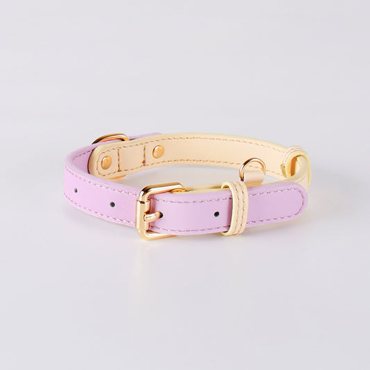 Leather Dog Collar Adjustable