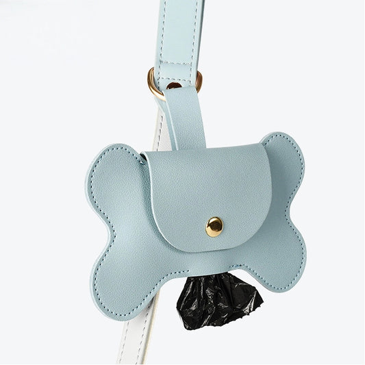 Waterproof Leather Dog Poop Bag Holder