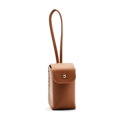 Vegan Leather Poop Bag Holder