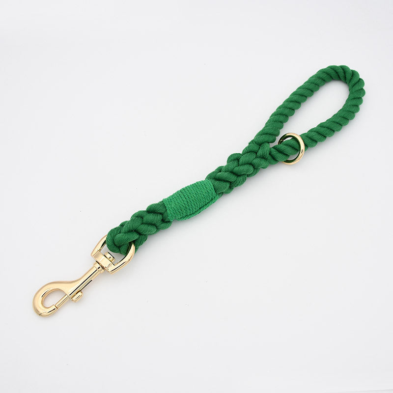 Heavy Canvas Dog Leash No Pull Hand Woven