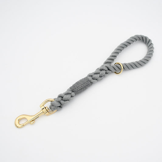 Heavy Canvas Dog Leash No Pull Hand Woven