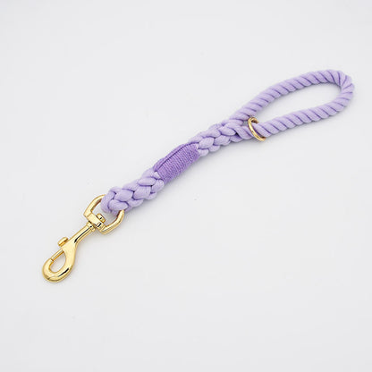 Heavy Canvas Dog Leash No Pull Hand Woven