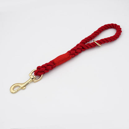 Heavy Canvas Dog Leash No Pull Hand Woven