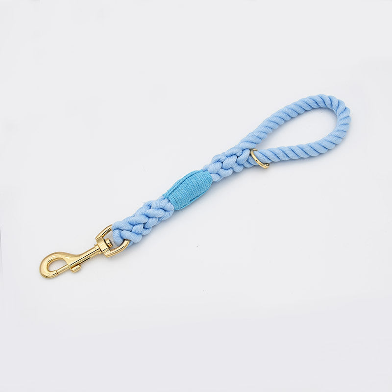 Heavy Canvas Dog Leash No Pull Hand Woven