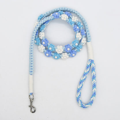 Floral No Pull Dog Leash