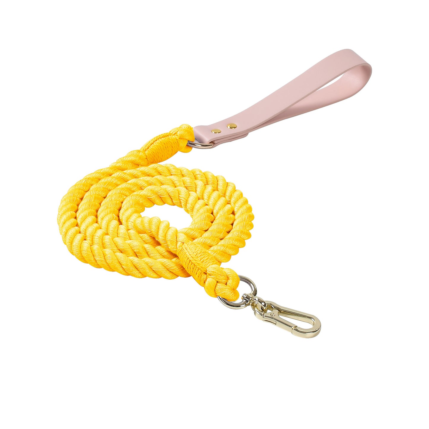 Braided PU & Cotton Dog Leash